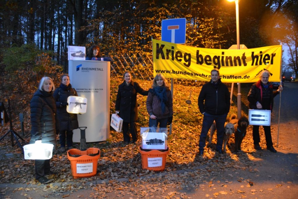 Rheinmetall Trittau Waffenhandel